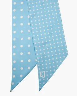 Twilly Scarf Tencel -Ericjavits Shop 13290 TWILLY SCARF AQUA DOT 770f607e a1c9 4664 bbf9 3770b7452b75