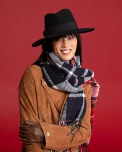 Wool Zora Felt Fedora Hat -Ericjavits Shop 221123 Javits Day 009 187copy