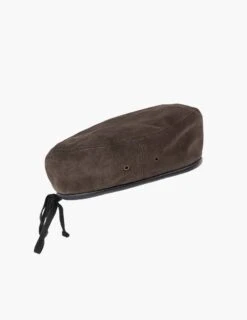 Suede Beret For Men 6 Suede Beret For Men -Ericjavits Shop 32020 SUEDEBERET BROWN