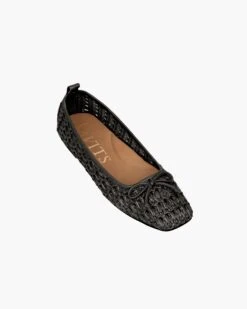 Parris Raffia Black