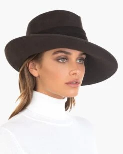 L'Avenue Wool Felt -Ericjavits Shop FW20 13338 L AVENUE CHOCOLATE 1copy 05e08c2a ddd3 40d8 b435 9b16fcc09022