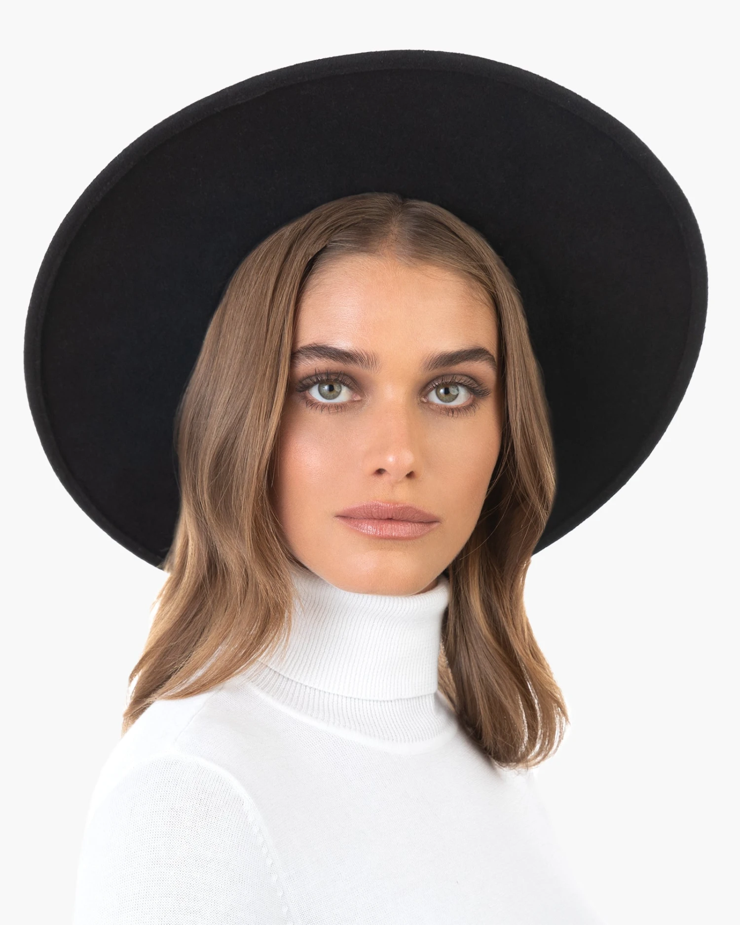 Jade Wool Felt Fedora Hat 11 Jade Wool Felt Fedora Hat - Image 11