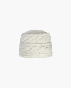 Knit Toque 24 Knit Toque -Ericjavits Shop FW21 13600 KNIT TOQUE CREAM STILLsm