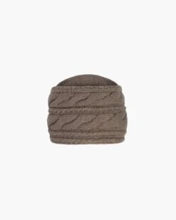 Knit Toque 28 Knit Toque -Ericjavits Shop FW21 13600 KNIT TOQUE TAUPE STILLsm