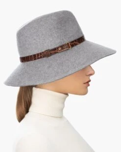 Fanny Wool Hat 30 Fanny Wool Hat -Ericjavits Shop FW21 13829 FANNY GREY MIX PROFILE AUBRIEcopy