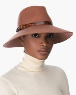 Fanny Wool Hat 34 Fanny Wool Hat -Ericjavits Shop FW21 13829 FANNY RUSSET LEADcopy
