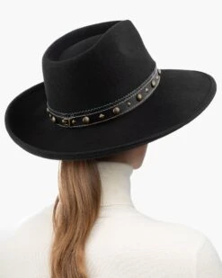 Gunslinger Hat 31 Gunslinger Hat -Ericjavits Shop FW22 13140 GUNSLINGER BLACK BACKcopy