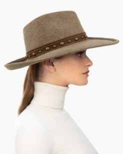 Gunslinger Hat 23 Gunslinger Hat -Ericjavits Shop FW22 13140 GUNSLINGER CAMEL PROFILEcopy