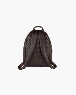 Quilty Backpack -Ericjavits Shop FW22 23383 QUILTY BACKPACK CHOCOLATE 1copy