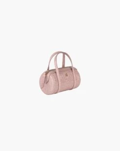 Mini Duffel -Ericjavits Shop FW22 23883 MINI DUFFEL ROSE MIST 1copy