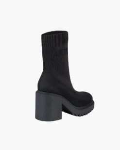 Viola Sock Boot -Ericjavits Shop FW22 60007 VIOLA BLACK BACKcopy