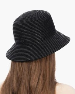 Shenia™ Cloche 35 Shenia™ Cloche -Ericjavits Shop FW23 12907 SHENIA CLOCHE BLK BACKcopy