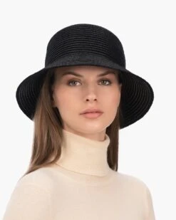 Shenia™ Cloche 34 Shenia™ Cloche -Ericjavits Shop FW23 12907 SHENIA CLOCHE BLK FNTcopy