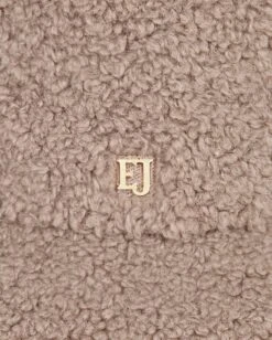 Lamb Bucket 24 Lamb Bucket -Ericjavits Shop FW23 13483 LAMB BKT TAUPE DETAIL