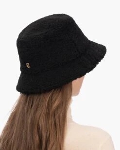 Lamb Bucket 38 Lamb Bucket -Ericjavits Shop FW23 13483 LAMB BUCKET BLK BACKcopy