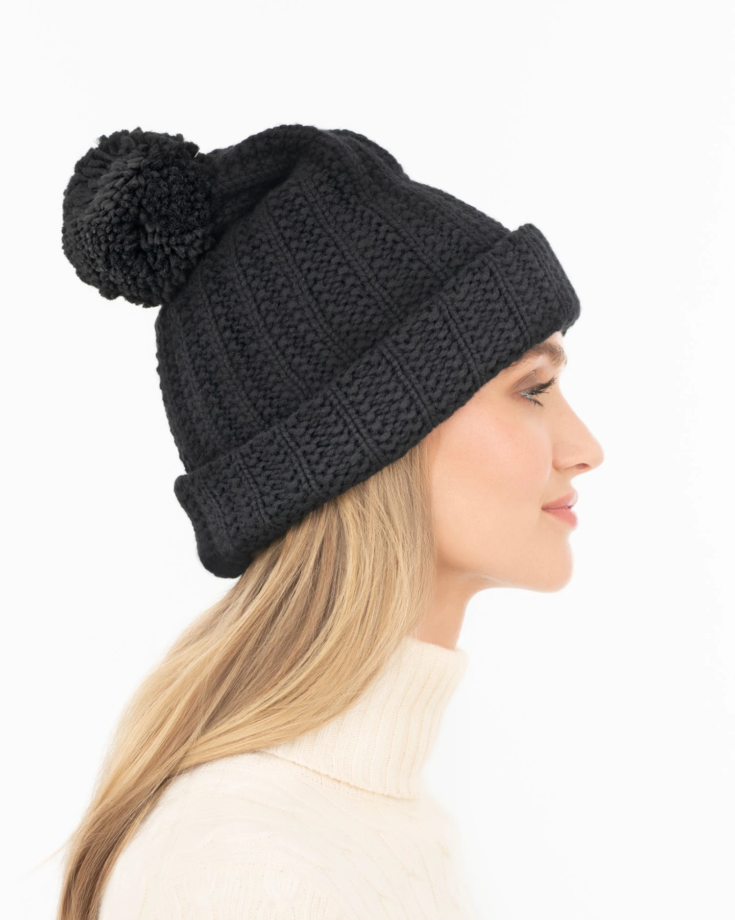 Beanie W/ Pom Pom 14 Beanie W/ Pom Pom - Image 14