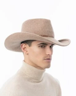 Mr. Wool Western -Ericjavits Shop FW24 32050 WOOL WESTERN ALMONDINE 3 4