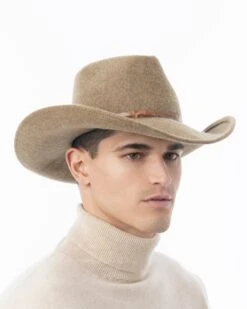 Mr. Wool Western -Ericjavits Shop FW24 32050 WOOL WESTERN CAMEL 3 4