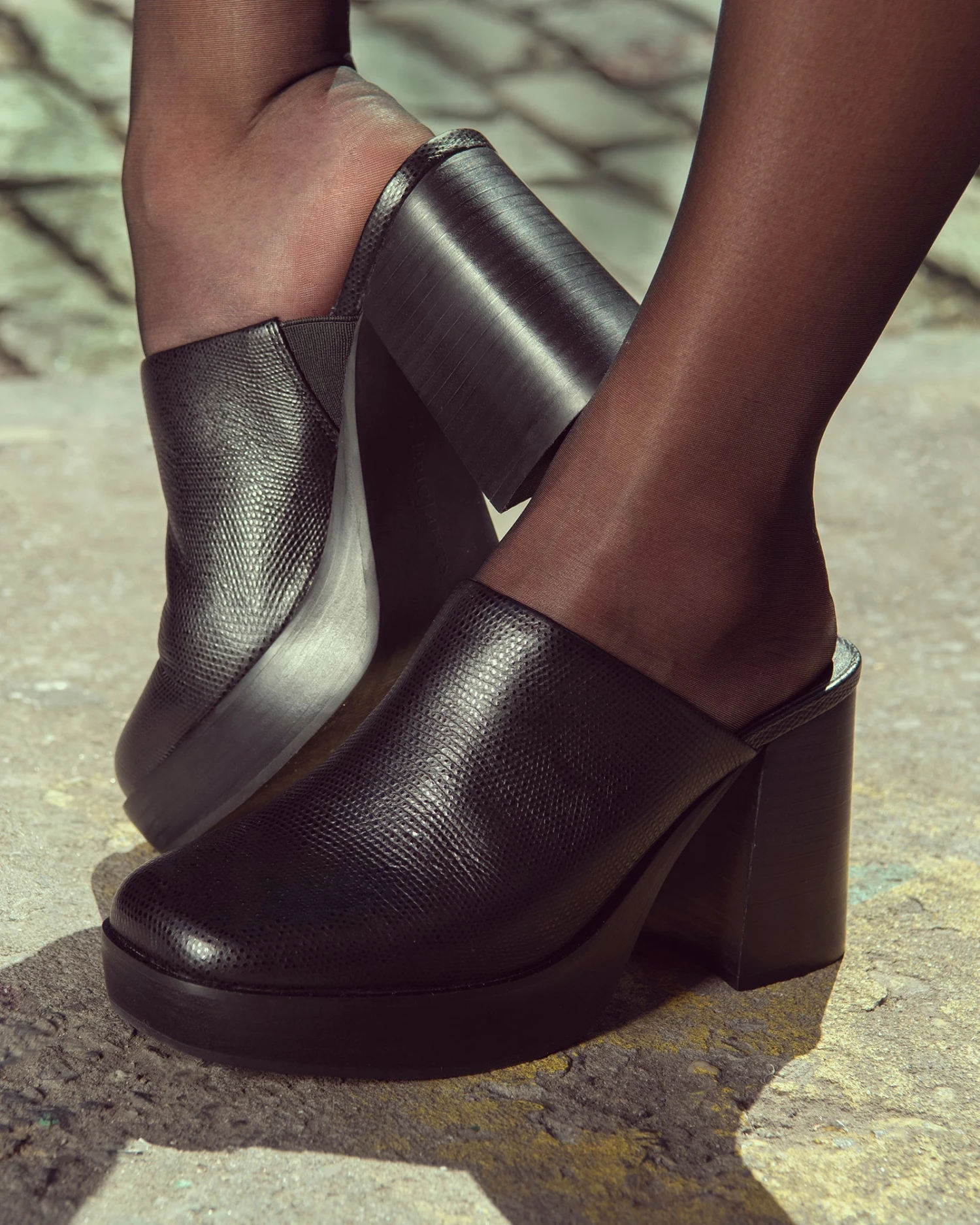 Genevieve Clog Lizard- Shoes - Final Sale 4 Genevieve Clog Lizard- Shoes - Final Sale - Image 4