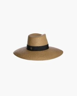 Daphne Fedora Hat -Ericjavits Shop SS21 13801 DAPHNE NATURAL BLK 2copy 3896fc28 5363 4799 9ed3 f362945ae9c4