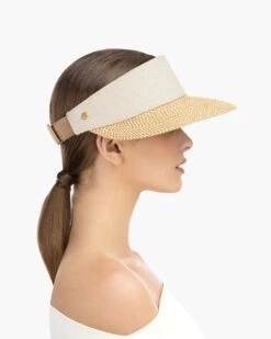 Arles Champ Visor 9 Arles Champ Visor -Ericjavits Shop SS22 14062 ARLES CHAMP PEANUT OATMEAL PROFILEcopy