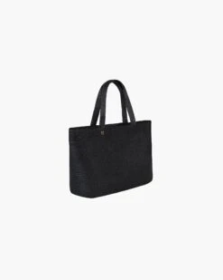 Sinclair Tote -Ericjavits Shop SS22 23818 SINCLAIR TOTE BLACK 1copy
