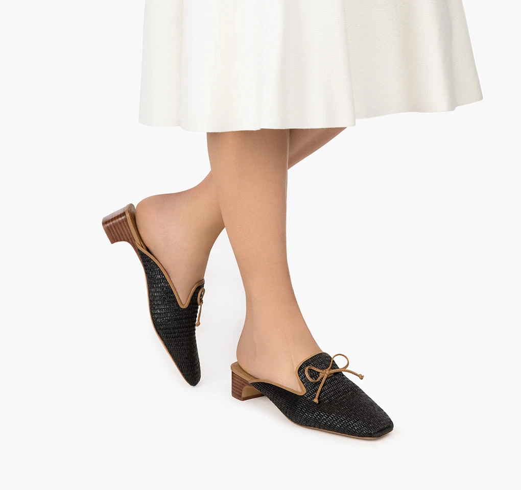 Isla Mule Black - Final Sale 3 Isla Mule Black - Final Sale - Image 3
