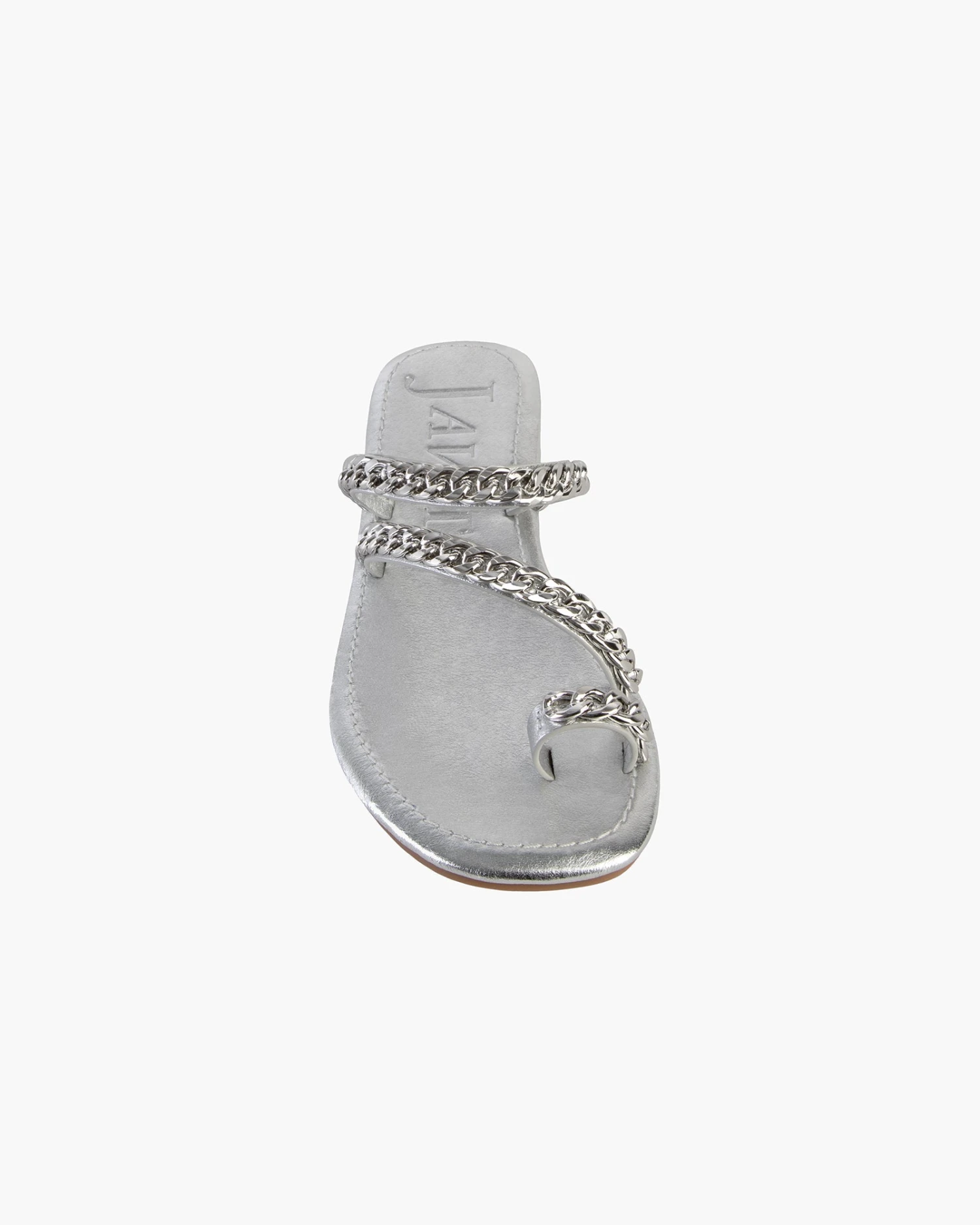 Chainmi Toe Loop Sandal Silver - Final Sale 6 Chainmi Toe Loop Sandal Silver - Final Sale - Image 6