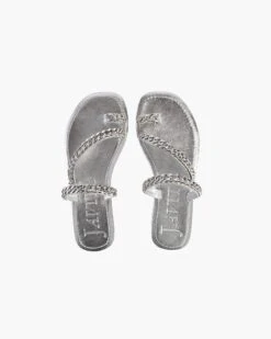 Chainmi Toe Loop Sandal Silver - Final Sale 16 Chainmi Toe Loop Sandal Silver - Final Sale -Ericjavits Shop SS22 60003 CHAIN MI SILVER PAIRcopy d2085950 e600 4af6 9691 26149a82357b