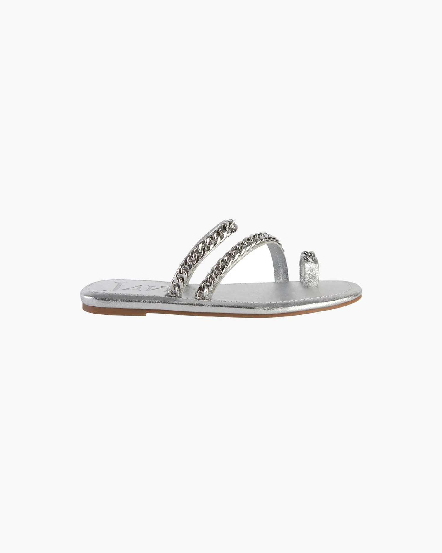 Chainmi Toe Loop Sandal Silver - Final Sale 4 Chainmi Toe Loop Sandal Silver - Final Sale - Image 4