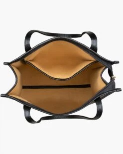 Biza Shoulder Tote -Ericjavits Shop SS23 23556 BIZA BLACK MIX INTERIORcopy