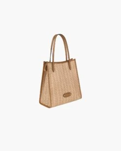 Biza Shoulder Tote -Ericjavits Shop SS23 23556 BIZA PEANUT 1copy