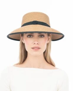 Squishee® Cap -Ericjavits Shop SS24 13426 SQ CAP NAT BLK FRONT