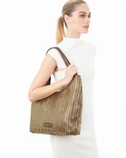 Aura II -Ericjavits Shop SS24 23185 AURA II ANT GLD SLDR