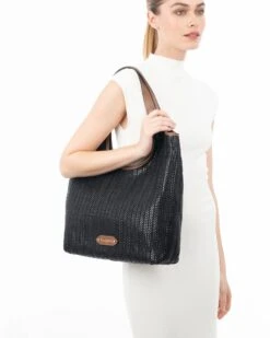 Aura II -Ericjavits Shop SS24 23185 AURA II BLK MIX SLDR