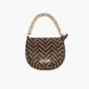 Chain Pouch Raffia