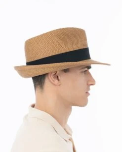 Sammy -Ericjavits Shop SS24 32060 SAMMY NAT BLK PROFILE