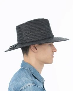 Mr Sunway 37 Mr Sunway -Ericjavits Shop SS24 32061 MR SUNWAY BLK PROFILE