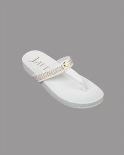 Squishee® Flip Flop White Mix