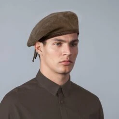 Guardian Beret Hat For Men -Ericjavits Shop eric javits men hats sm khaki guardian beret hat for men 18791033733278