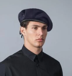 Kaden Beret For Men -Ericjavits Shop eric javits men hats sm navy kaden 14623828705418 12641baf a391 42a8 9c92 5bcc71f931dd