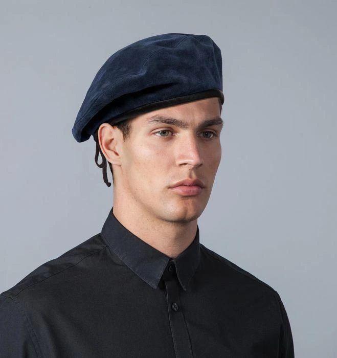 Suede Beret For Men 2 Suede Beret For Men - Image 2